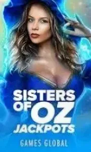 sisters of oz jackpots slot logo