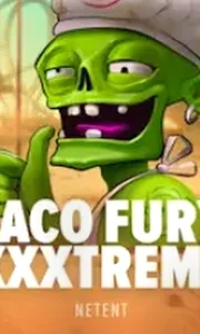 taco fury xxxtreme game logo
